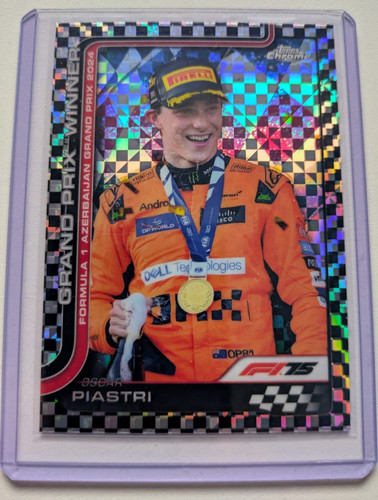 Oscar piastri mclaren checker - mclaren,