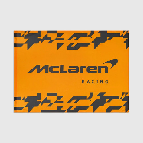 Mclaren team flag - mclaren, large