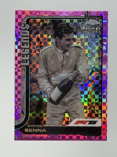 2025 topps chrome ayrton - 2025,