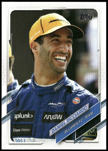 Daniel ricciardo 2021 topps - ricciardo,