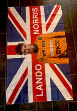 LANDO NORRIS McLAREN F1 FLAG