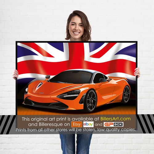 Mclaren 720s supercar - supercar, high