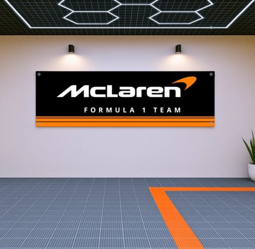 Mclaren racing flag - flag, banner