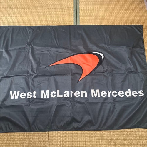 Mclaren mercedes flag west - mercedes,