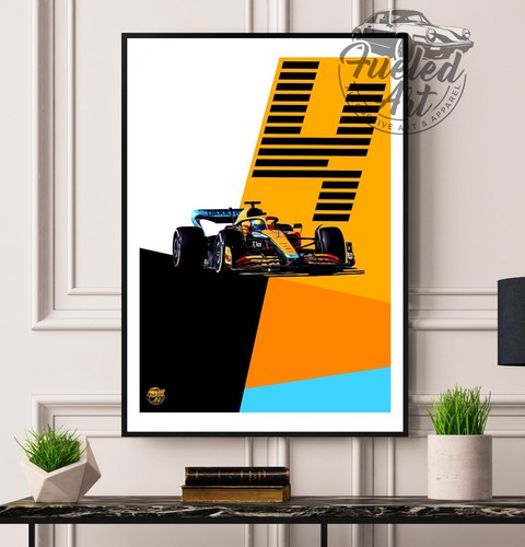Lando norris print - -, wall