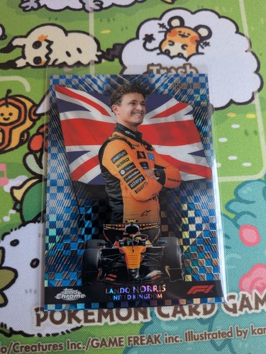 Lando norris 2026 topps chrome - norris,