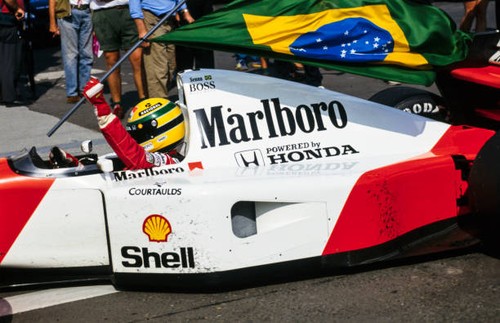 Ayrton senna mclaren mp4 - senna, mp4-7a