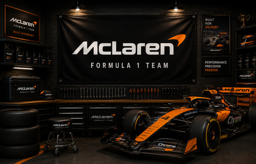 Mclaren garage wall - garage,