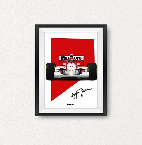 Ayrton senna mclaren mp4 - senna, mp4/8