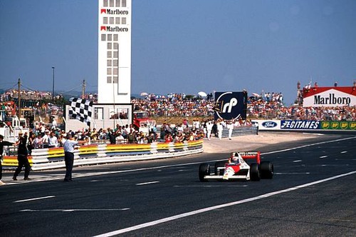 Race winner alain - race, prost