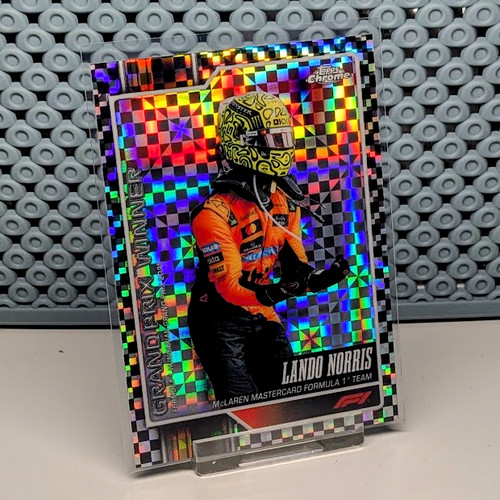 Lando norris checkered - norris, flag