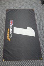 LANDO NORRIS McLAREN F1 FLAG