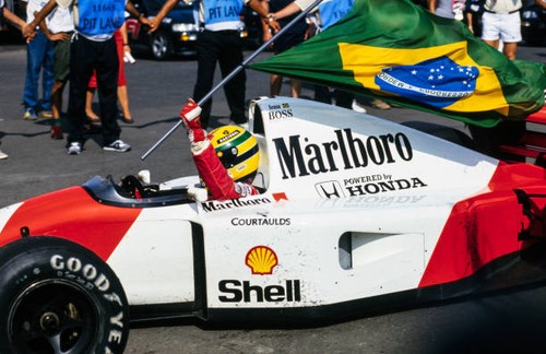 Ayrton senna mclaren - ayrton, mp4-7a