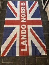LANDO NORRIS McLAREN F1 FLAG