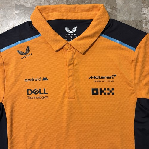 Castore mclaren team polo - mclaren,