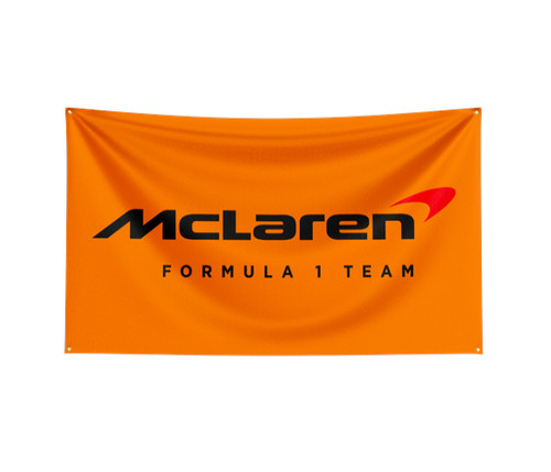 Mclaren racing team banner - f1,