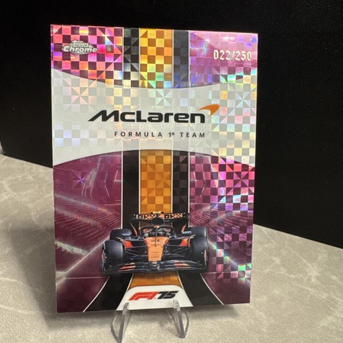 Mclaren team logo card - mclaren,