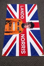 LANDO NORRIS McLAREN F1 FLAG