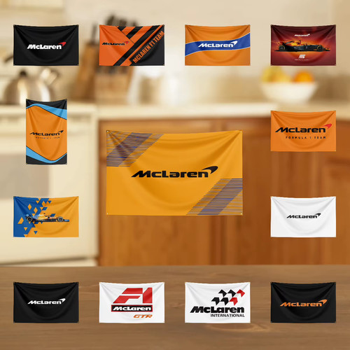Racing mclaren flags - mclaren,