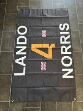 LANDO NORRIS McLAREN F1 FLAG